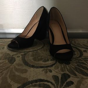 Suede Heels!